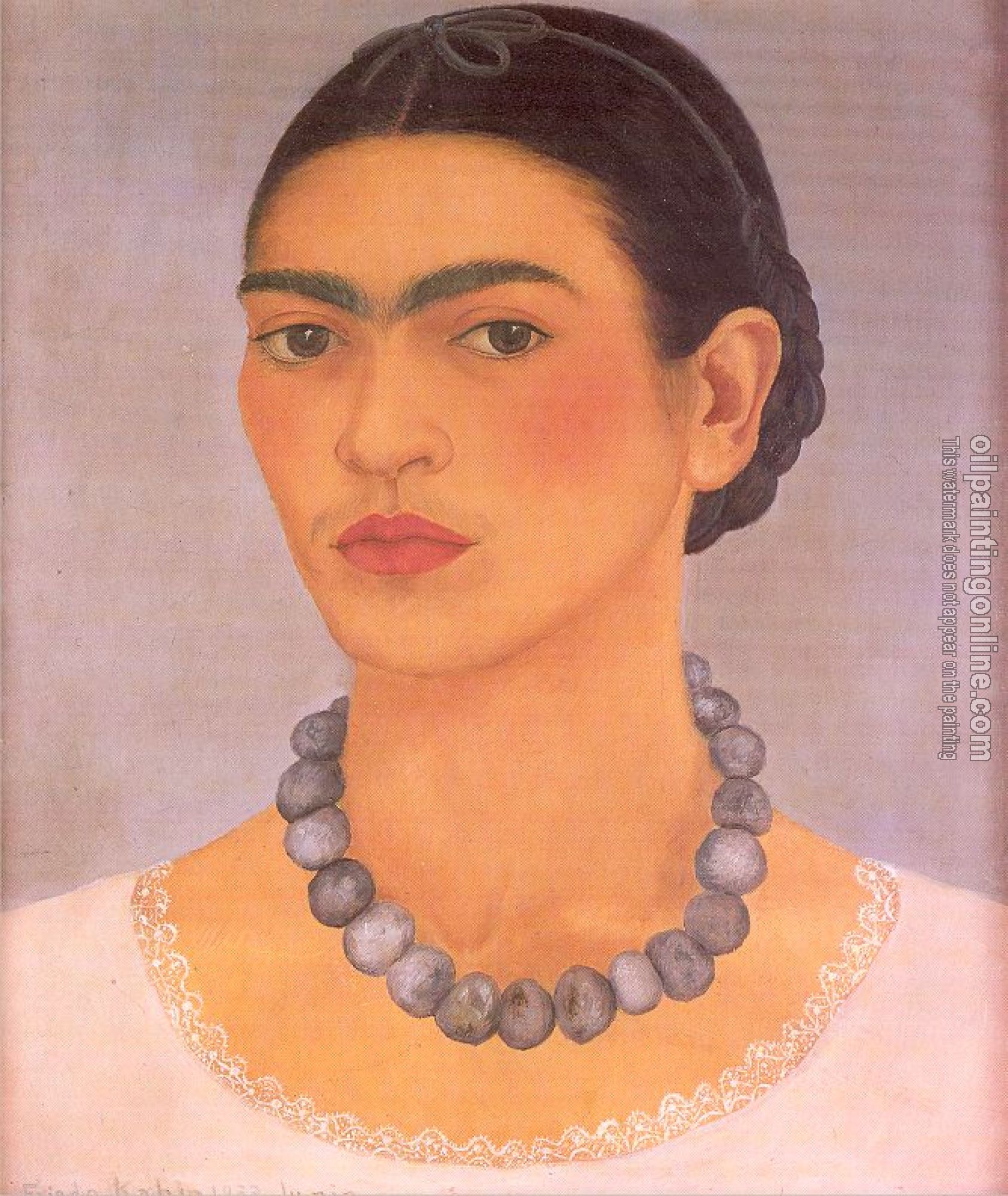 Kahlo, Frida - Oil On Canvas